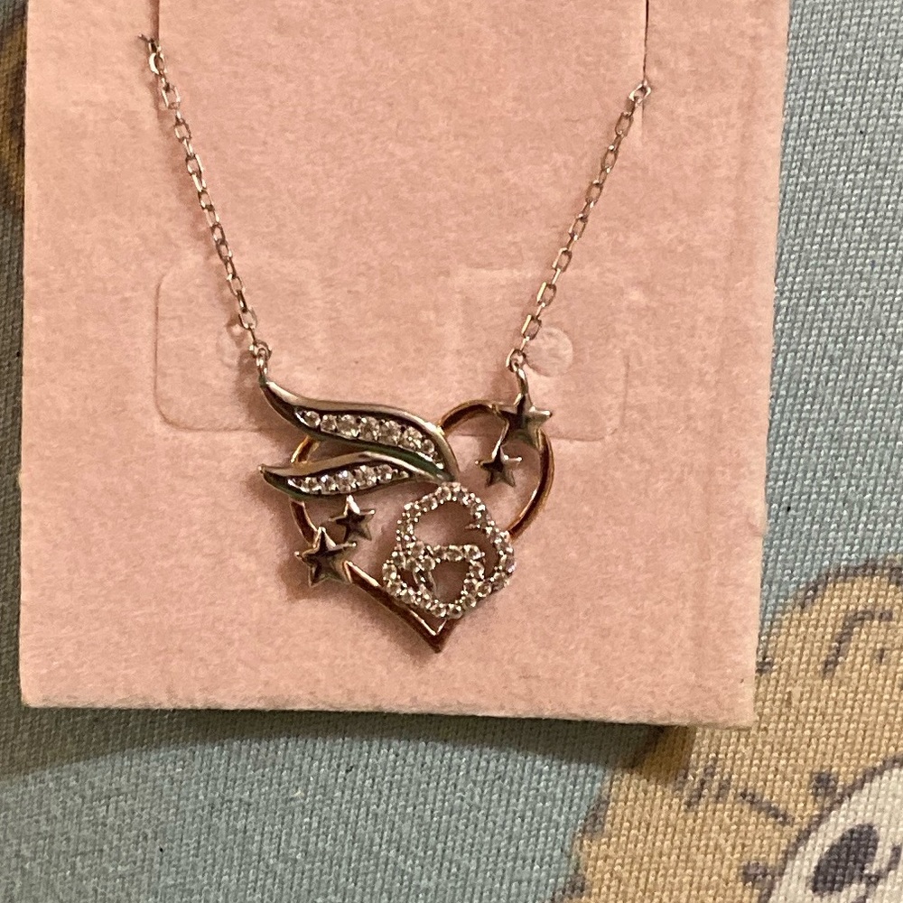 Silver Bugs bunny necklace from charmed aroma